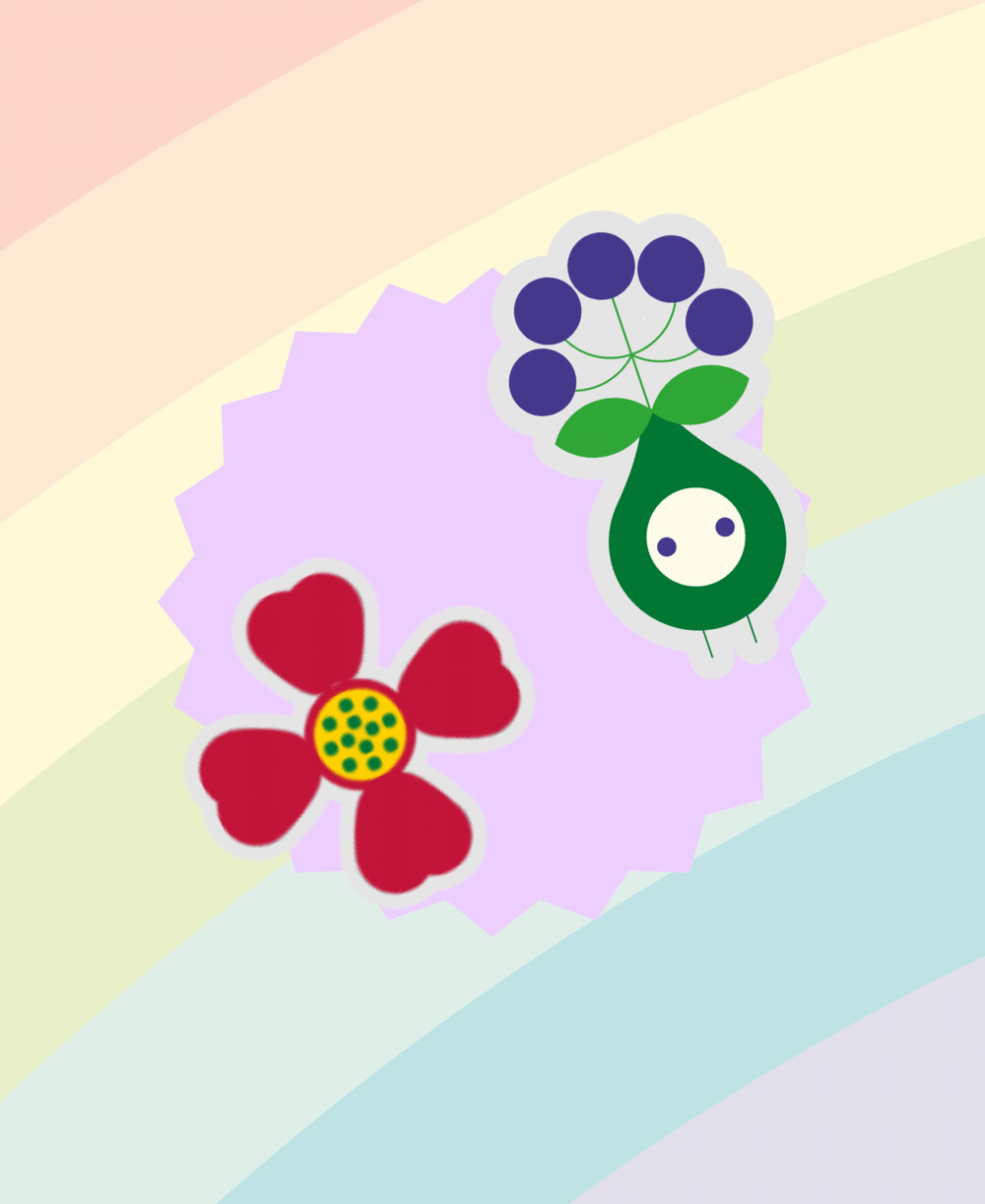 Tutti Kids Cute Badges x 2