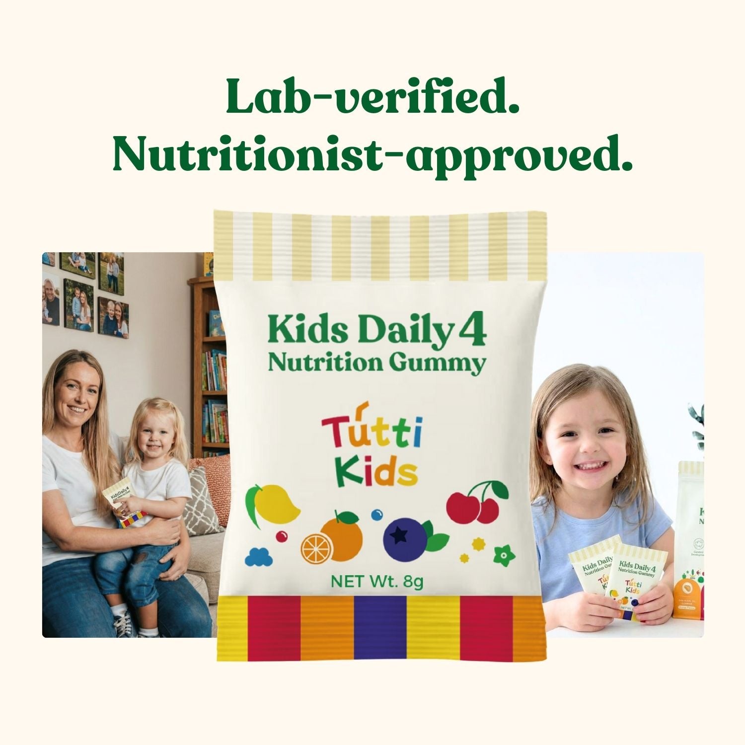 Tutti Kids Daily 4 Nutrition Gummy