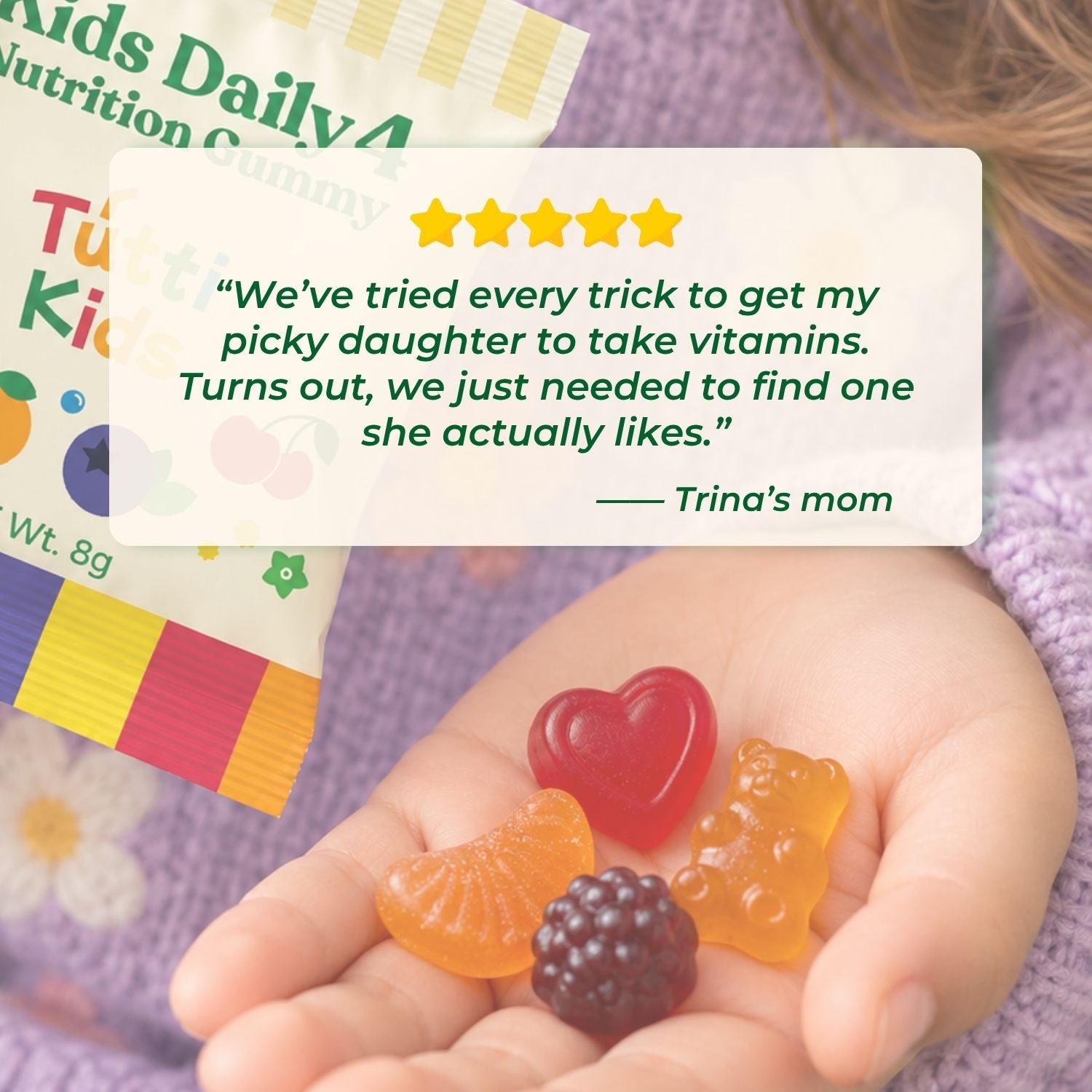 Tutti Kids Daily 4 Nutrition Gummy