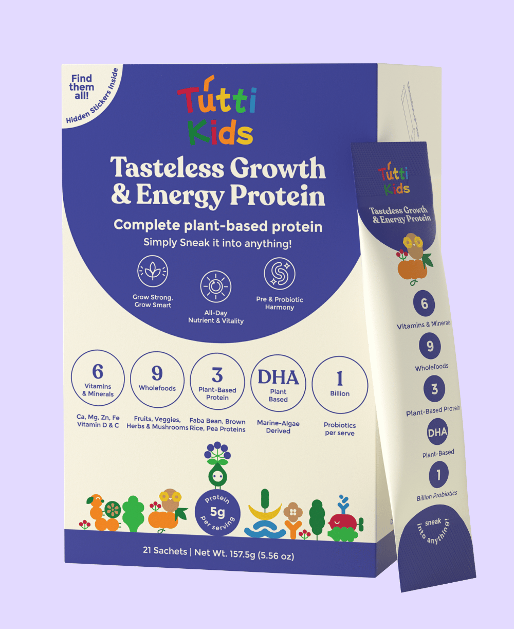 Tutti Kids Growth & Energy Tasteless Protein Sachets